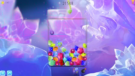 Connect the crystals: Treasure! - Screenshot 1