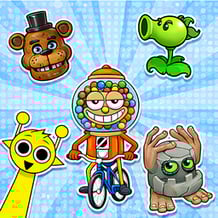Collect Sprunkies, Brainrots, Fnaf, PvZ, Monsters