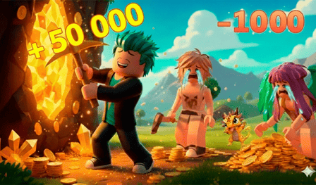 Mine gold, pump the rocket!