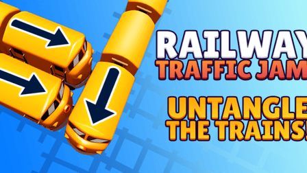  Railway Traffic Jam! Untangle the Trains!