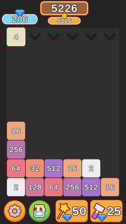 Merge blocks: 2048 Infinite - Screenshot 2
