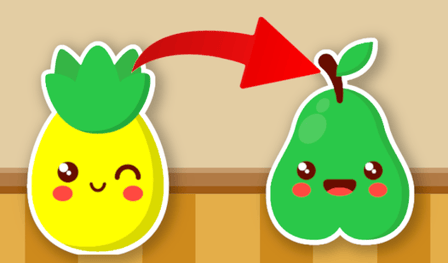 Pick a Pear: Connect the Fruits