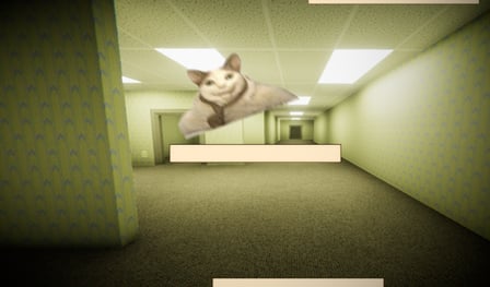 Boo, are you scared? Only He jumps