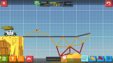 Bridge Builder: Crash Test - Screenshot 4