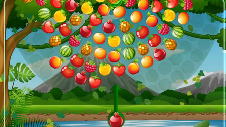 Bubble Shooter Fruits Wheel