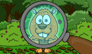 Sitting with a beaver at the table: Find a beaver