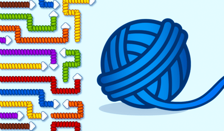 Arrow! Untangle the Yarn Ball