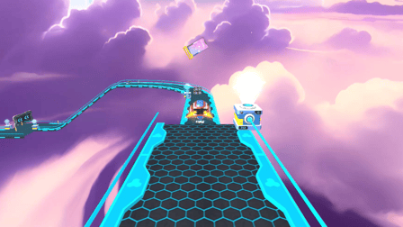 Space Rolling Balls Race - Screenshot 4