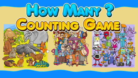 How Many Counting Game for Kids