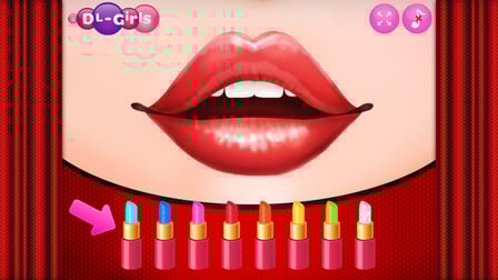 Cute Lip Design For Marinette