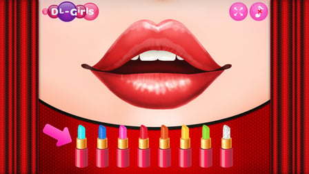 Cute Lip Design For Marinette