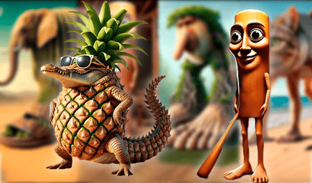 Animali italiani 3D