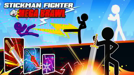 Stickman Fighter : Mega Brawl