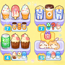 Kitten Mart: Goods Match & Clear