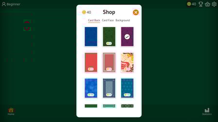 Spider Solitaire Online 1 - 2 - 4 suits - Screenshot 6