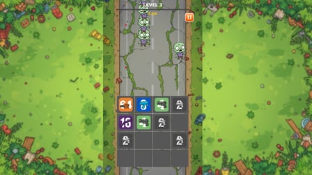 2048: Guns vs. Zombies - Screenshot 3