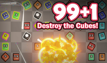 99+1 Destroy the cubes!