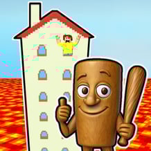 Blox Obby: Le sol est un défi de LAVE