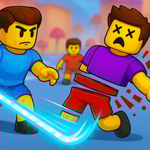 ¡El Héroe Bloquea la Arena! ¡Pelea de Espadas Ragdoll!
