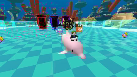 Obby: Fish training - Screenshot 2