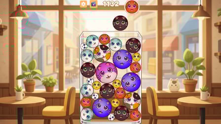 Cat Balls: Merge Puzzle - Screenshot 3