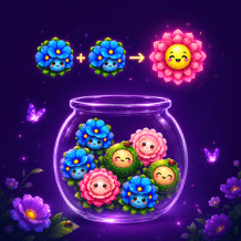 Funny Merges: Grow a Flower