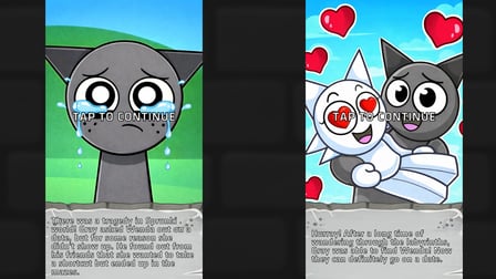 Sprunki: Help Gray find Wenda in the maze! - Screenshot 3