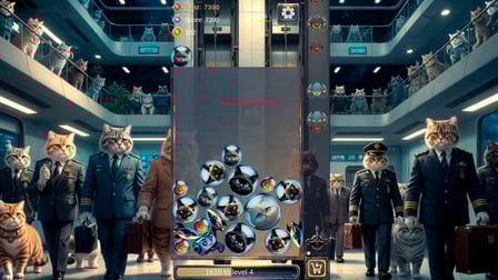 Merge Cosmocats - Defend the Tower - Screenshot 3