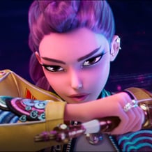 K-Pop Hunters: Rumi Huntrix vs. Demons