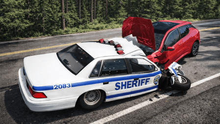 Car Jump Crash Simulator 3D