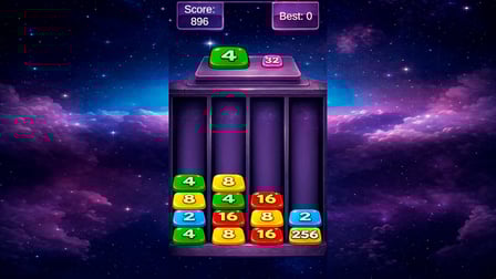 Stack 2048 - Screenshot 2