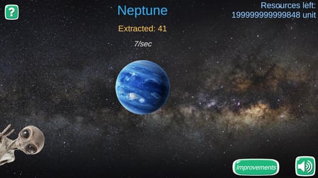 Planets clicker - Screenshot 2
