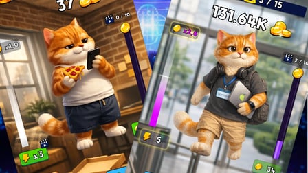 Orange Cat: Tech Startup - Screenshot 2