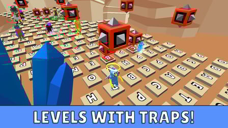 Jump on the Letters! Learn to Type! - Screenshot 3