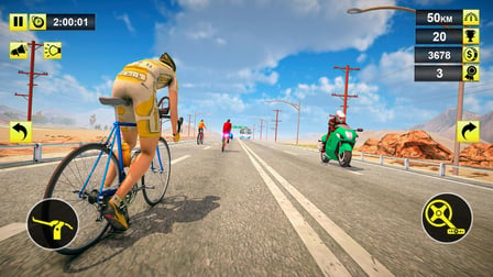 Real BiCycle Racing Game 3D