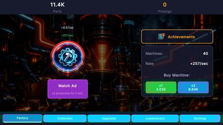 Kidult Collector: Idle Clicker - Screenshot 1