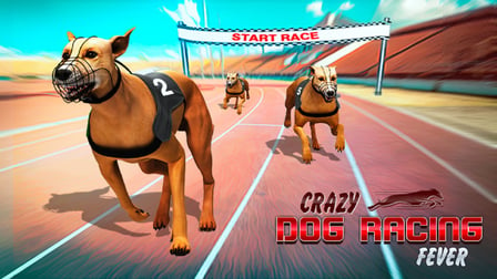 Crazy Dog Racing Fever : Dog Race Game 3D