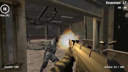 Escape from the Hospital - Shooter - Screenshot 1