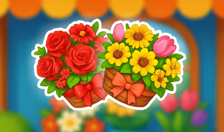 Connect: Bouquets in 2048!
