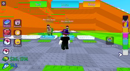 Slide with Brainrots: Online - Screenshot 4