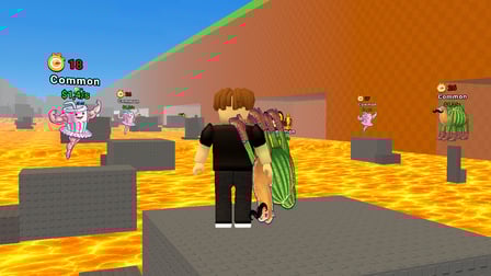 Obby : Help the Brainrots out of the Lava - Screenshot 2