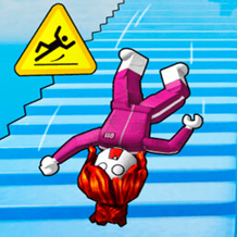 Obby: Slippery stairs