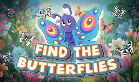 Find The Butterflies