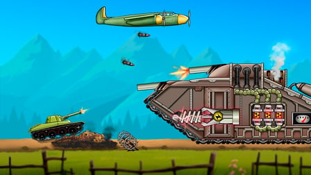 Tank Fury: Boss Battle 2D