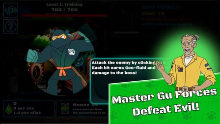 GooJitZu Battle: Clicker - Screenshot 1