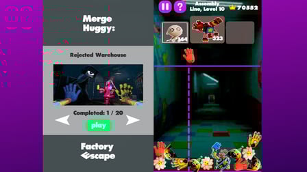 Merge Huggy: Factory Escape - Screenshot 3