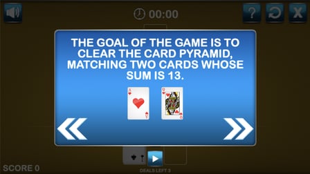 Pyramid Solitaire Classic - Screenshot 1