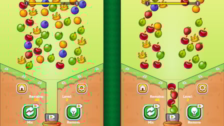 Drop and remove fruits! - Screenshot 1