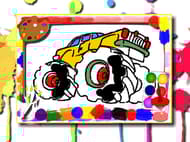 Monster Truck Coloring Book