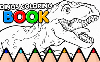 Dinos Coloring Book